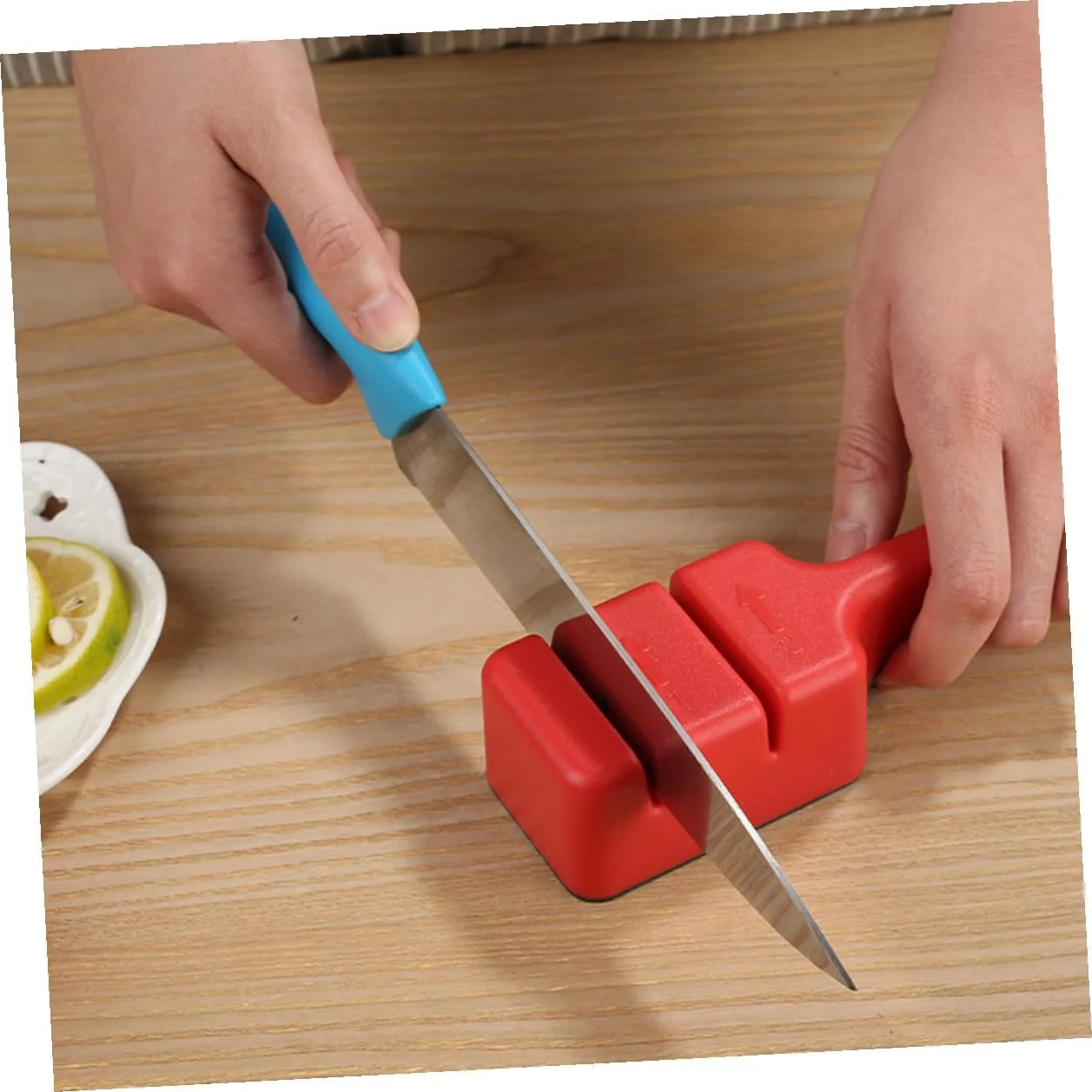 Точилка для кухонних ножів Zerodeko з пазами та квадратною головкою зносостійка, фото №5