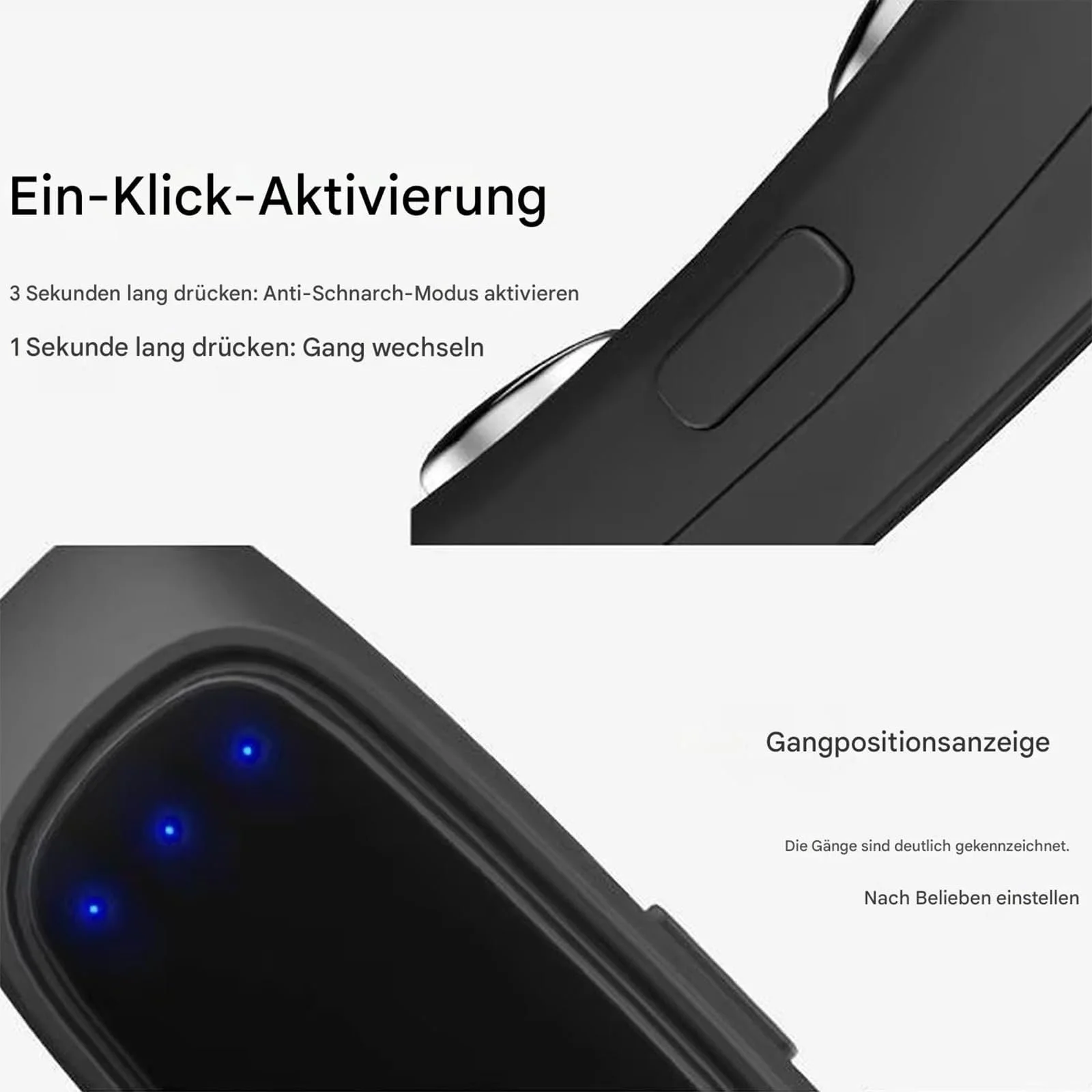 Устройство против храпа EMS Snore Zero, портативное, без масок, клинически доказано для спокойного сна., фото №4 Устройство против храпа EMS Snore Zero, портативное, без масок, клинически доказано для спокойного сна., фото №4