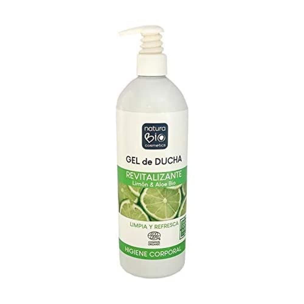 Гель для душу Organic Lemon & Aloe Revitalizing відновлюючий 740 мл, фото №1