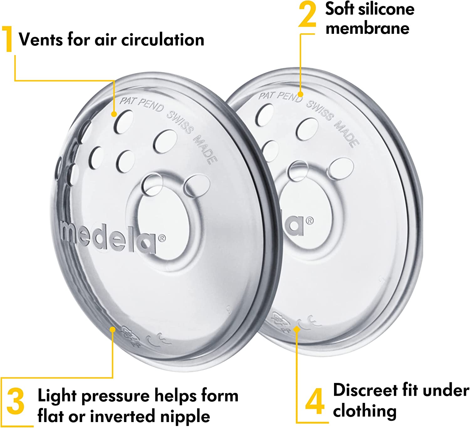 Формирователи сосков Medela Nipple Former 2 шт 008.0043, фото №3