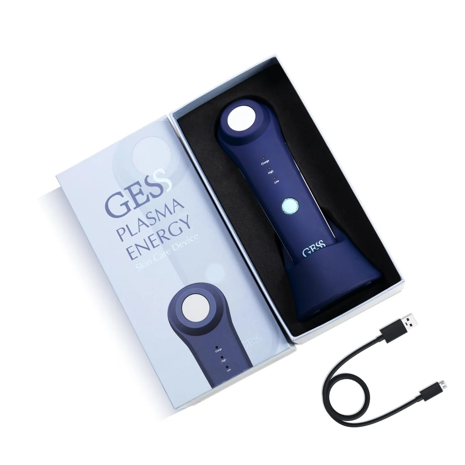 Масажер холодної плазми GESS Plasma Energy Ceramic Plate, фото №7