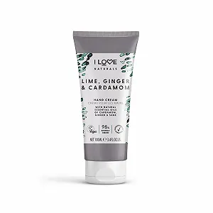 Лосьон для рук I Love Naturals Лайм, Имбирь и Кардамон для сухой кожи, увлажняющий лосьон с маслом ши и кокосовым маслом, 100 мл - Фото 1