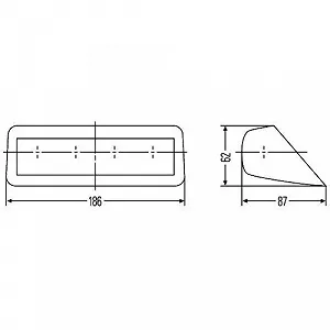 Дополнительный стоп-сигнал HELLA 2DA 007 428-007 для CITROËN LADA NISSAN SKODA KIA synthetic.ua - Фото 1