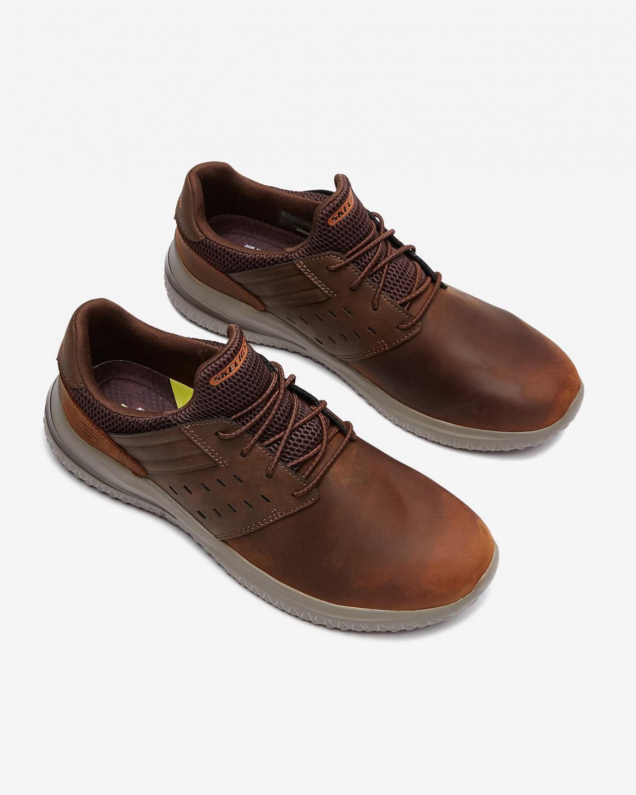 Кроссовки Skechers Delson 3.0 Ezra коричневый, фото №6