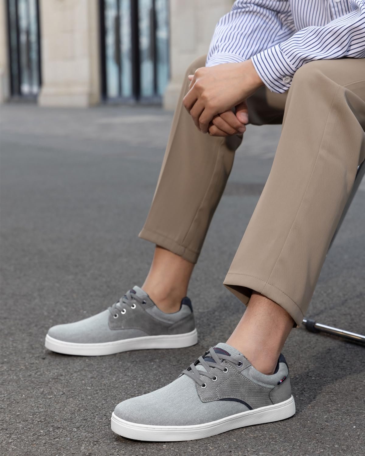 Кросівки Pyrathon Чоловіче взуття Легкі оксфорди для бізнесу, фото №4