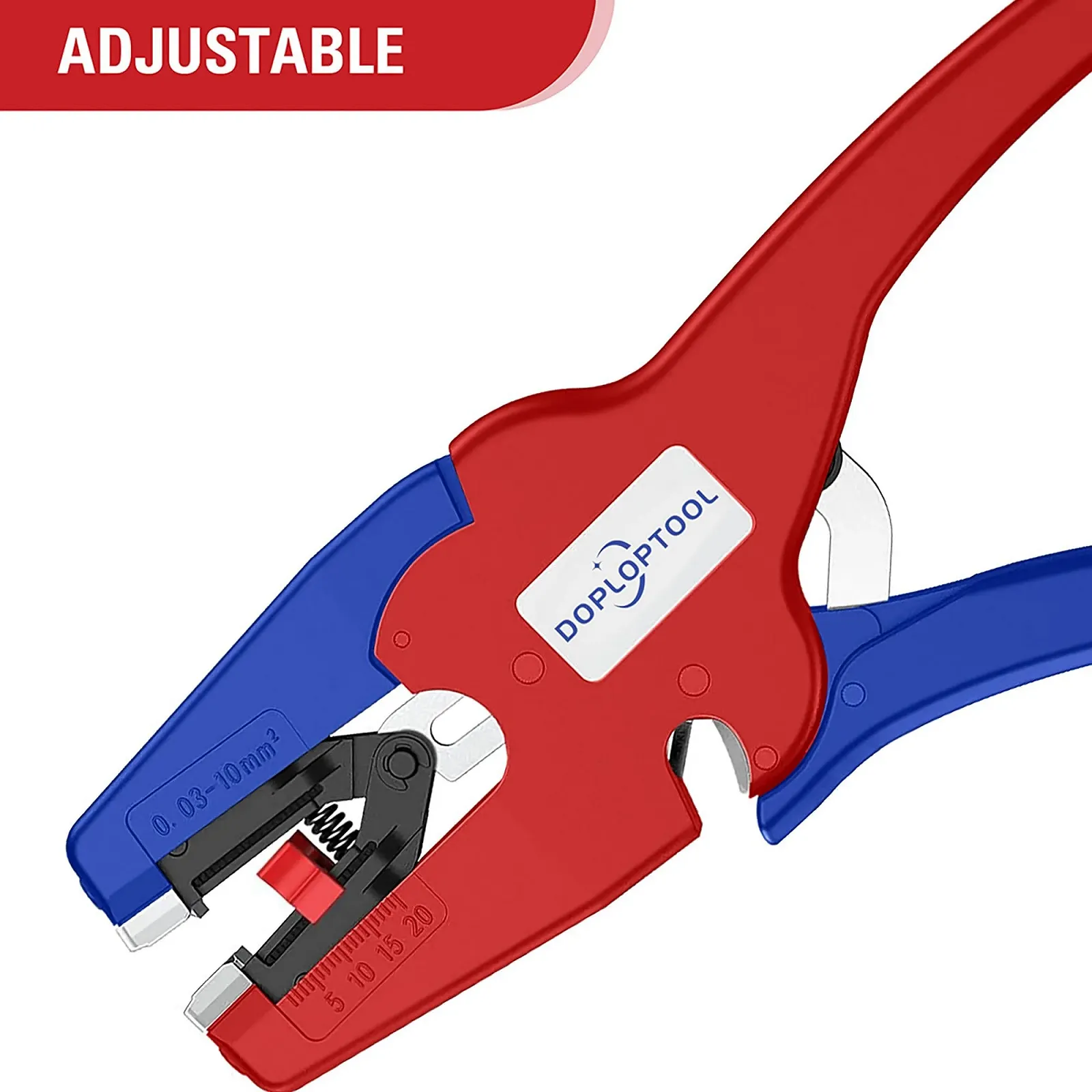Автоматический стриппер для кабеля Doplop AWG 32-7 / 0,03-16 мм², фото №3