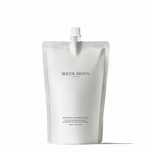 Гель для душа Molton Brown Delicious Rhubarb & Rose запасной блок 400 мл - Фото 1