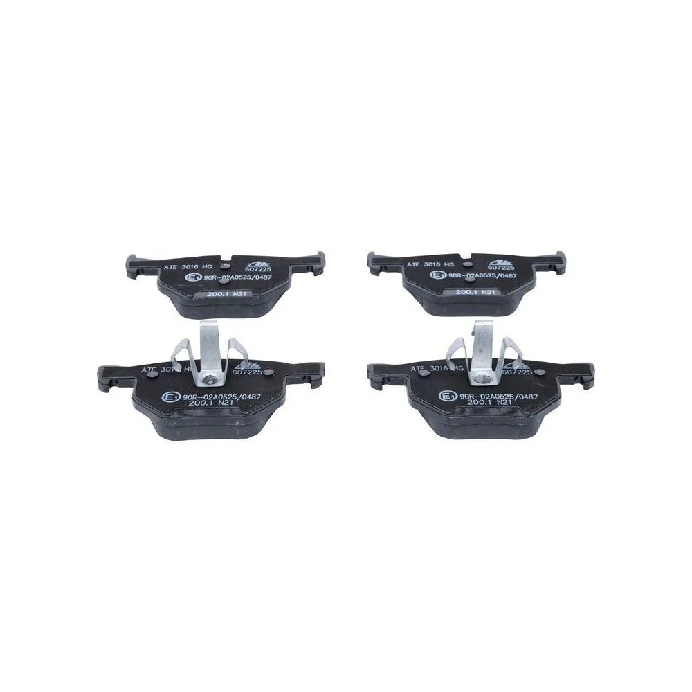 Комплект гальмівних колодок дискового гальма ATE 13.0460-7225.2 для BMW, задня вісь, фото №1