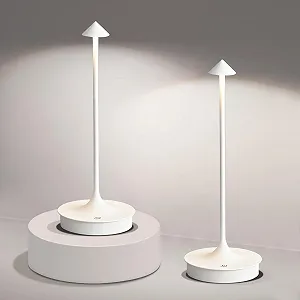 Настольная лампа Leomix LED беспроводная аккумуляторная 4000 мАч сенсорная диммируемая IP54 - Фото 1