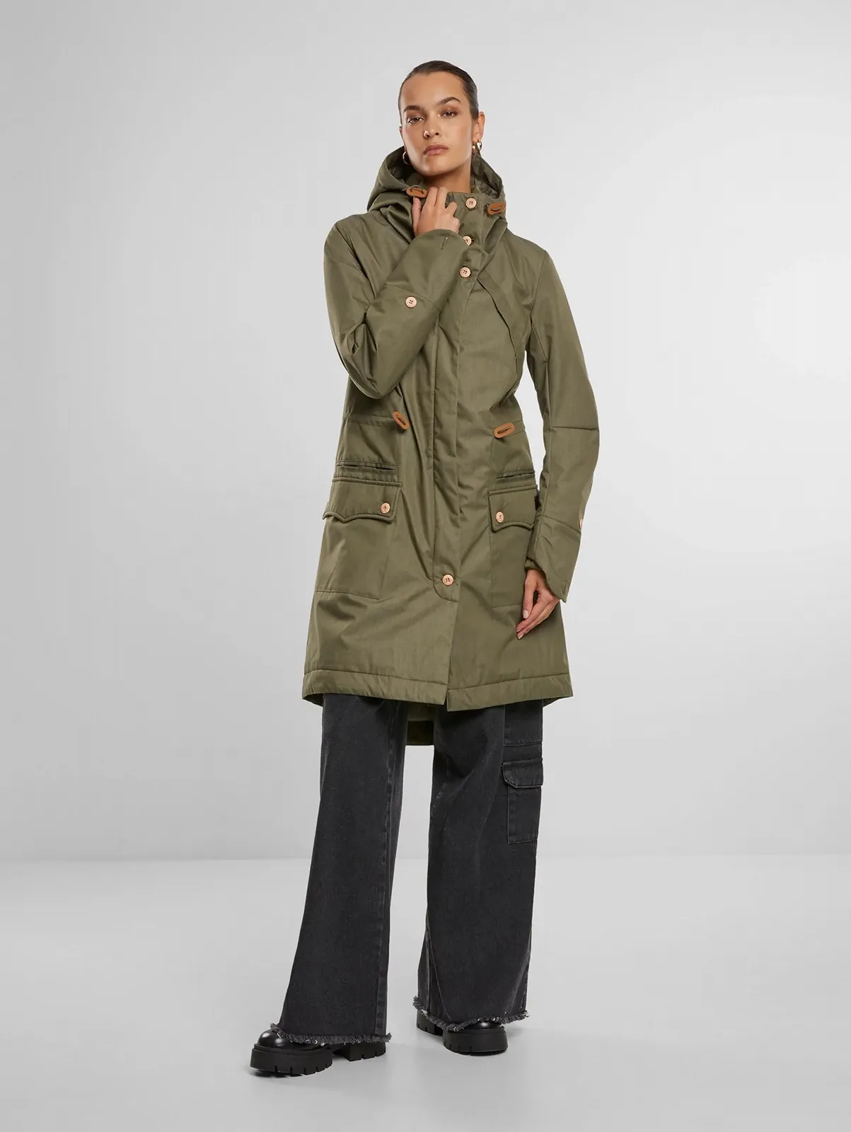 Жіноча парка Brandit Mayleene зимова, фото №4 Жіноча парка Brandit Mayleene зимова, фото №4