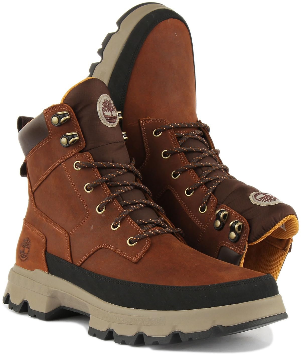Ботинки Timberland мужские на шнуровке, черные, фото №5