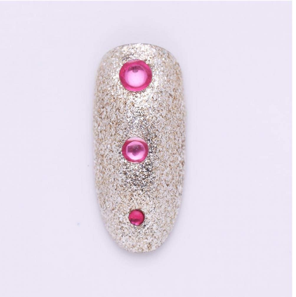 Стразы для ногтей Плоские Разноцветные Кристаллы Смешанный Размер 2000 шт/пакет, фото №5