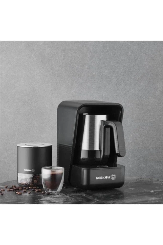Кофеварка Korkmaz Moderna Satin Grey, фото №2
