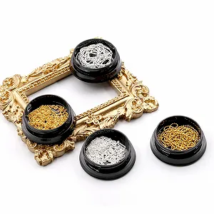 Стрази для нігтів Ланцюжок Twist 1Box Золотий synthetic.ua - Фото 1