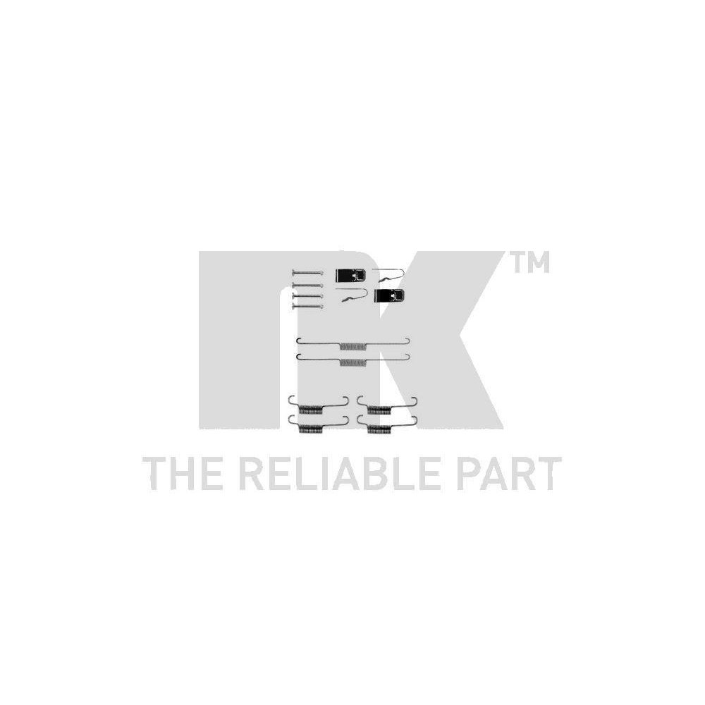 Комплект аксесуарів, гальмівні колодки NK 7952723 для SUZUKI задня вісь, фото №1