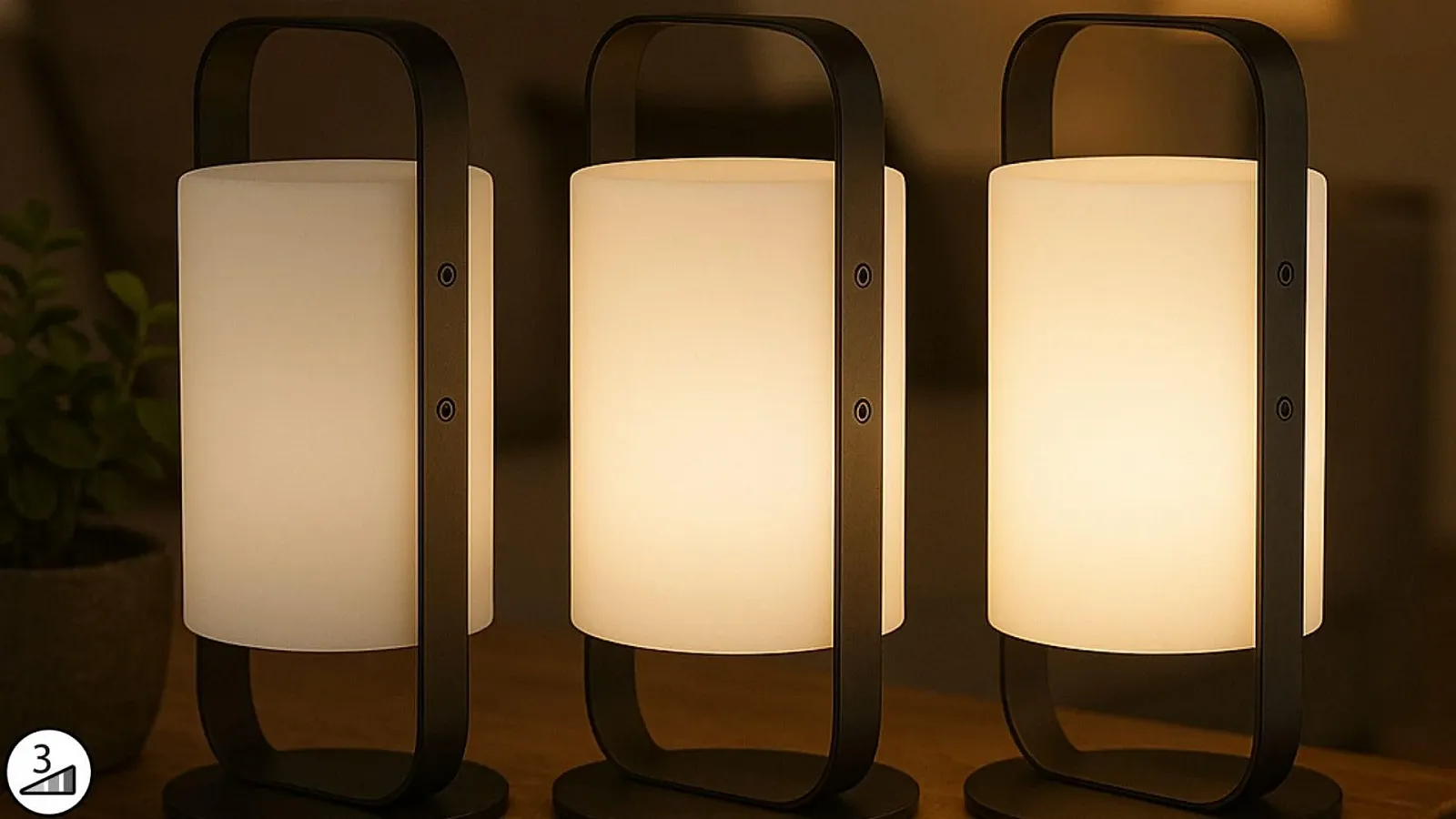 Настільна лампа FHL Easy Casoli акумуляторна з пультом ДК 3 рівні яскравості RGB 1x LED 0,5 + 0,3 Вт 41 Лм 3000 К Білий, фото №4