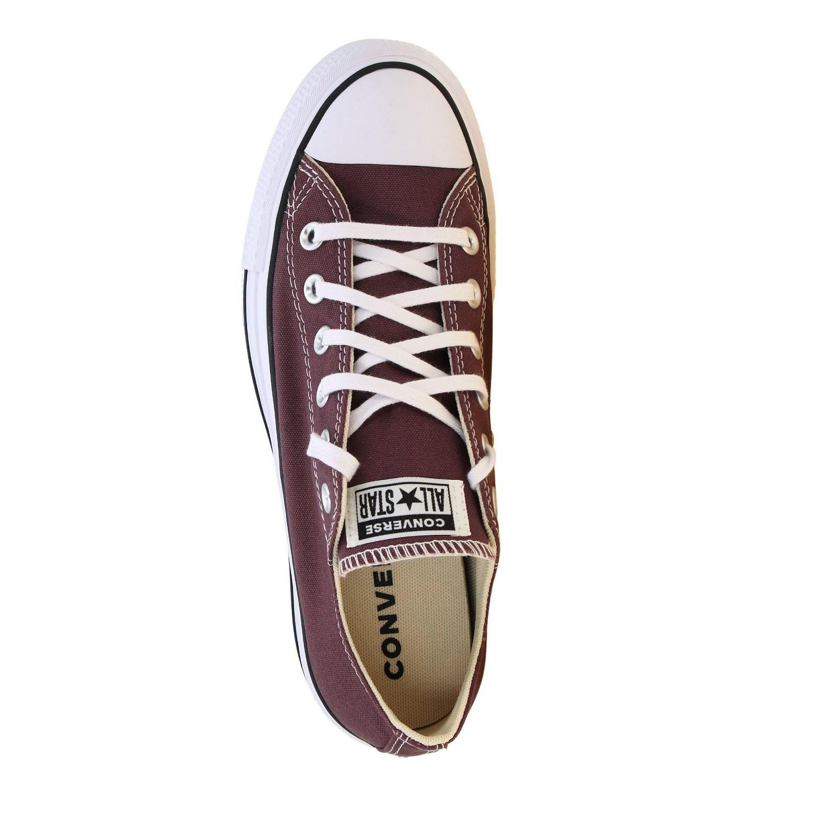 Кеды Converse Chuck Taylor All Star Lift OX Chucks 561681C Черные/Белые, фото №3