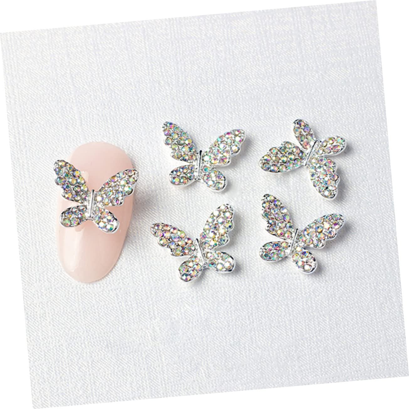 Прикраси для нігтівHealeved, 22 шт, Метелики, Стрази для манікюру, фото №7