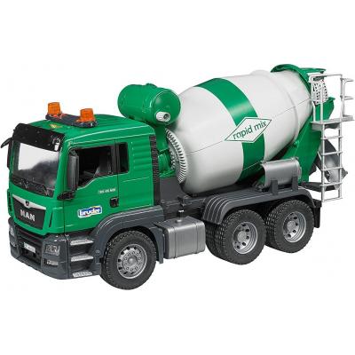 Спецтехника BRUDER Бетономешалка MAN TGS 116 зеленая 03710, фото №6