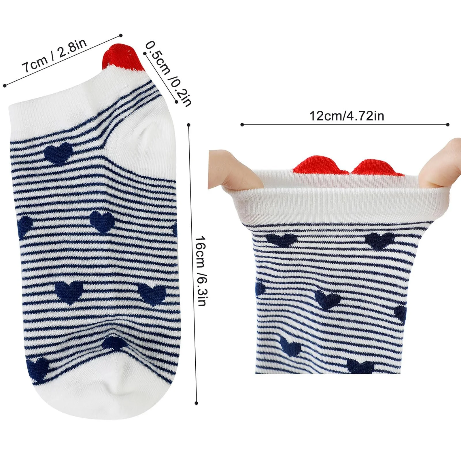 Жіночі шкарпетки 35-38: 6 пар шкарпеток Trainer Жіночі, фото №2 Жіночі шкарпетки 35-38: 6 пар шкарпеток Trainer Жіночі, фото №2
