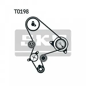 Водяний насос + комплект ременя ГРМ SKF VKMC 03266 для CITROËN FIAT FORD LANCIA PEUGEOT synthetic.ua - Фото 1