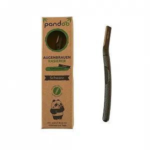 Бритва для бровей Metal Eyebrow Razor 4 лезвия Black - Фото 1