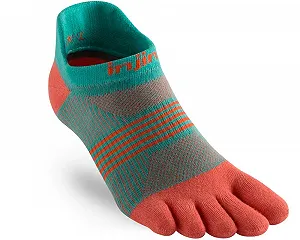 Шкарпетки Injinji Run Lightweight No Show Coolmax Xtralife Guava M/L - Фото 1