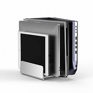 Подставка для ноутбука Настольная из алюминиевого сплава Регулируемая 4-слотовая synthetic.ua - Фото 1