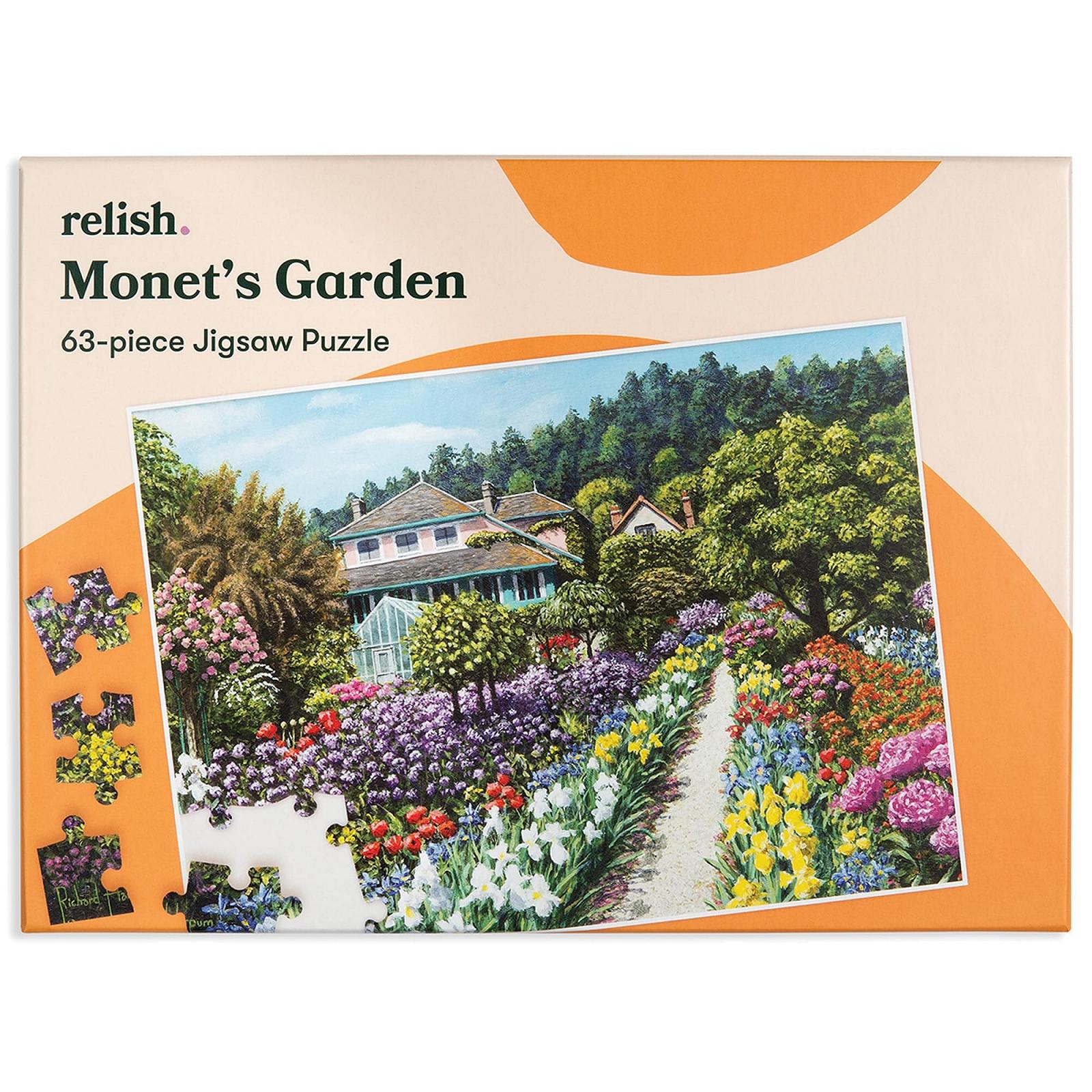 Пазл Relish Сад Моне 63 деталі для людей з деменцією або хворобою Альцгеймера, фото №1