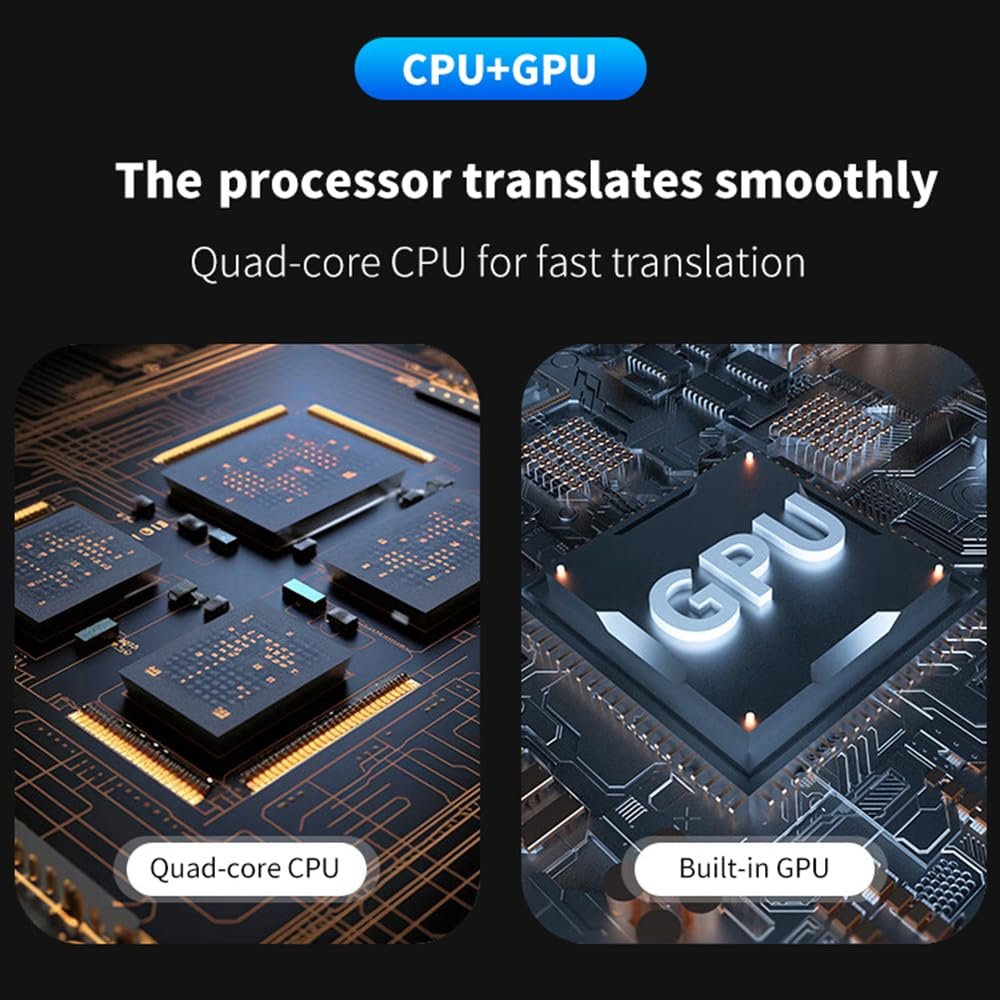 Переводчик Bisofice S85 мгновенный голосовой со 138 языками, фото №8