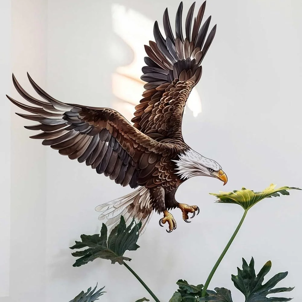 Наклейка на стену Flying Eagle Орел в полете Матовая 30 x 60 см, фото №6