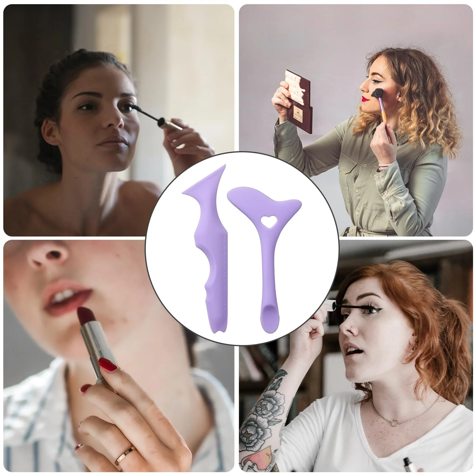 Трафарет для Подводки Глаз Силиконовый Набор 2 шт, фото №6 Трафарет для Подводки Глаз Силиконовый Набор 2 шт, фото №6