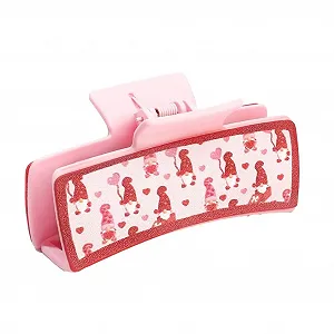 Заколка для волосся Yjcnelcr Велика у формі серця, незаковзка - Фото 1