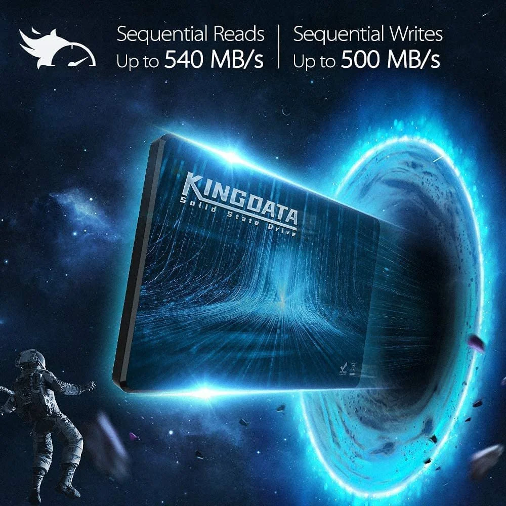 Внутренний SSD KINGDATA 3D NAND 4 ТБ 2.5" SATA III 6 Гб/с, фото №4