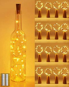Гірлянда для пляшок Kolpop 2 м 20 LED теплий білий - Фото 1