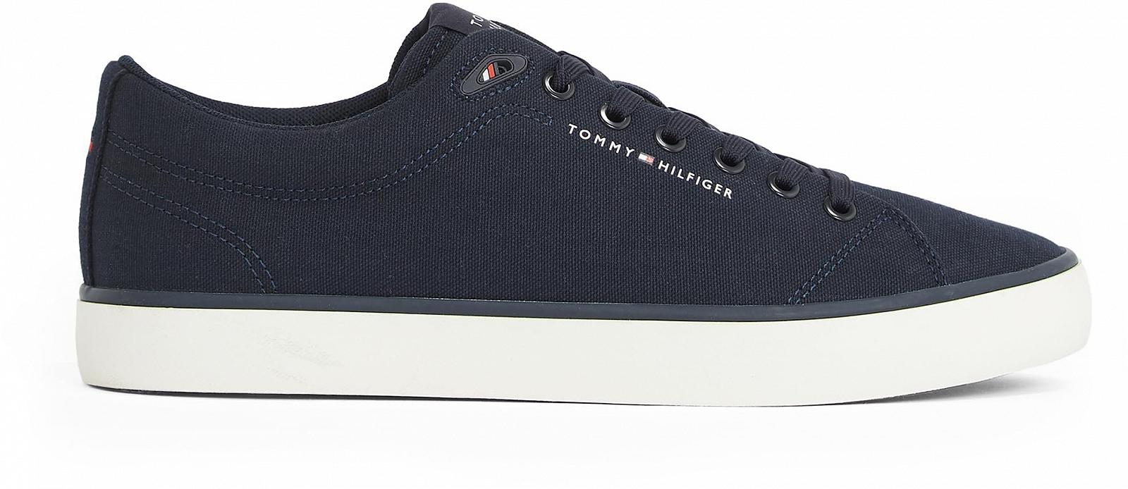 Кеды Tommy Hilfiger Core Canvas Vulcanized Sneaker Low Top, Cерый (Overcast Grey), 44, фото №5