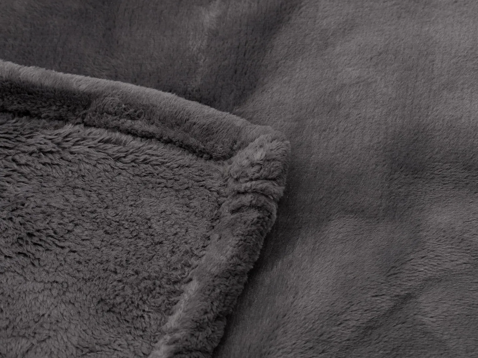 Одеяло ZOLLNER Мягкое 150 x 200 см Серое, фото №6