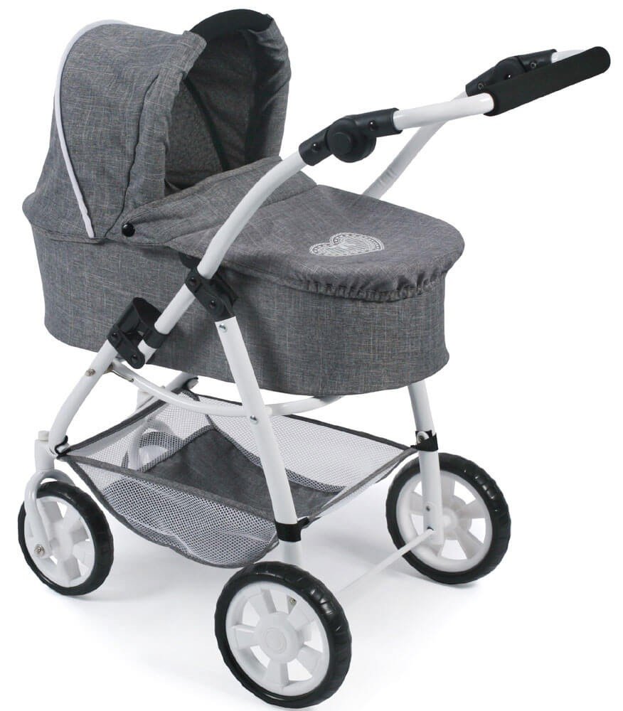 Коляска Bayer Chic 2000 638 76 COMBI Emotion 2 в 1 Джинсовий Сірий, фото №2