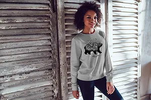 Женский свитшот Neverless Принт synthetic.ua - Фото 1