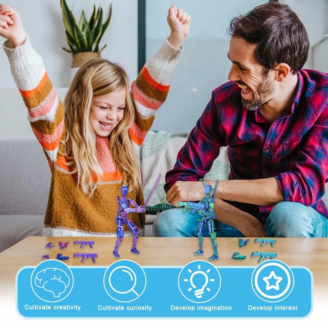 Набор фигурок JAWUZ T13 Nova T-13 3D-печать подвижные шарниры, фото №5