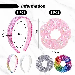 Обруч Блестящий Разноцветный, 3 шт synthetic.ua - Фото 1