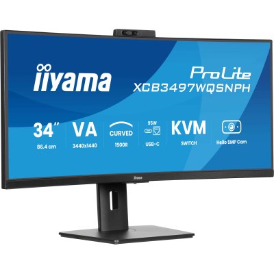 Монитор iiyama XCB3497WQSNPH-B1, фото №2 Монитор iiyama XCB3497WQSNPH-B1, фото №2