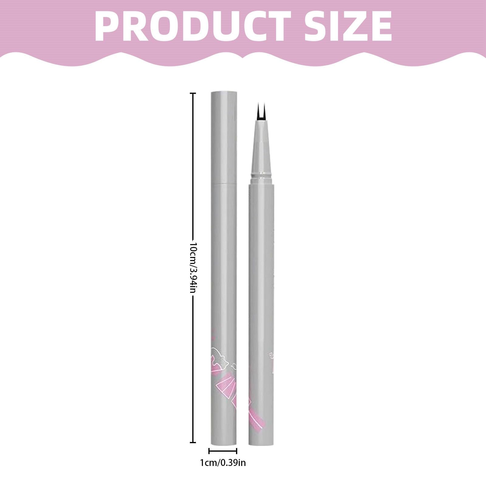 Карандаш для ресниц Alaunstift Doppelspitze серый один размер, фото №4