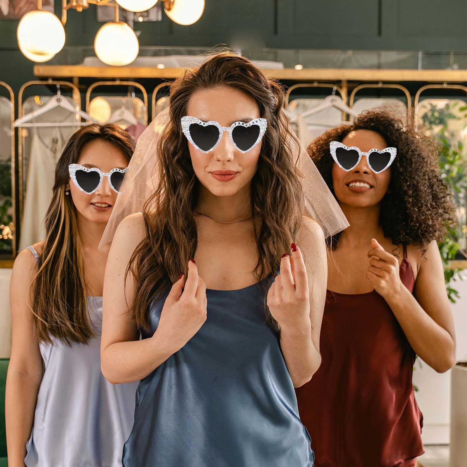 Очки Тип Topfunyy 30th Birthday Белые, фото №7