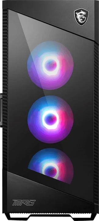 Корпус для ПК MSI MPG Velox 100R / без БЖ / Чорний, фото №2