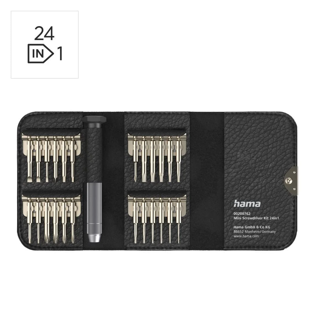 Набір прецизійних викруток Hama 25 предметів Магнітний, фото №2