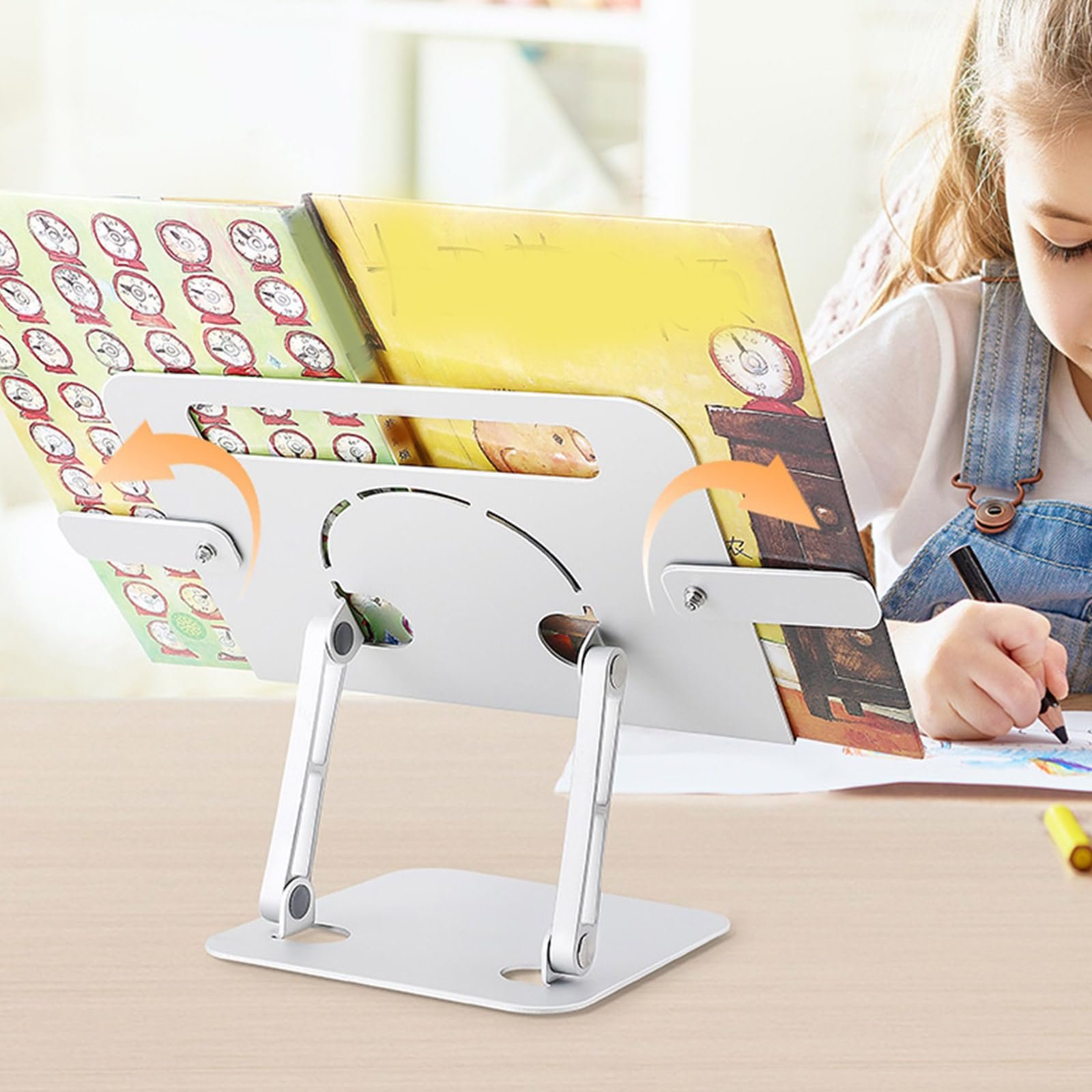 Регульована Підставка для Ноутбука Портативна Алюмінієва Складана Ергономічна для Комп'ютера, фото №6