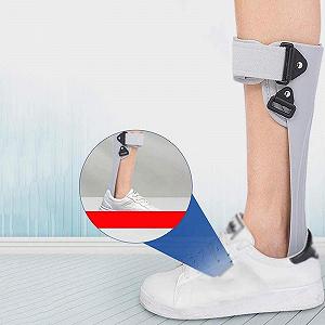 Нічна шина для підтримки стопи при підошовному фасціїті, тендиніті ахіллового сухожилля, опущення стопи (правий, S) synthetic.ua - Фото 1