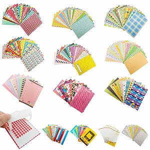 Набор наклеек для пленки Instax Mini 7S/8/26/50S/90 200 штук Цветной - Фото 1