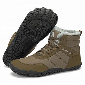 Ботинки Mishansha Зимние Barefoot Черный - Фото 1